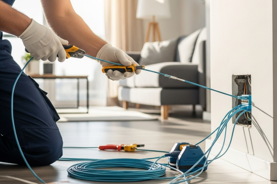 Fiber İnternet Çekimi 10 Fiber İnternet Çekimi